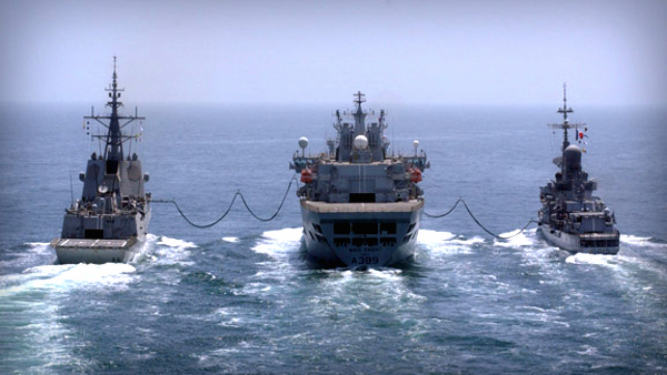 Logistic support pact with US naval ties