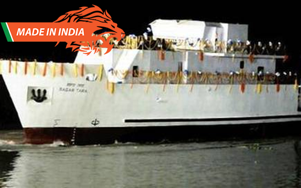 : The coastal research vessel ‘Sagar Tara’ - PTI