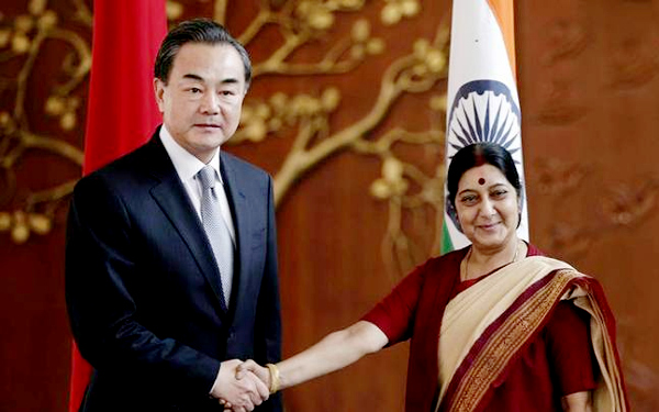 Sushma Swaraj to hold extensive talks with Chinese foreign minister Wang Yi on Friday