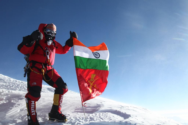 Colonel Ranveer Singh Jamwal becomes first Army officer to scale 6 peaks of 6000 metre in 10 days