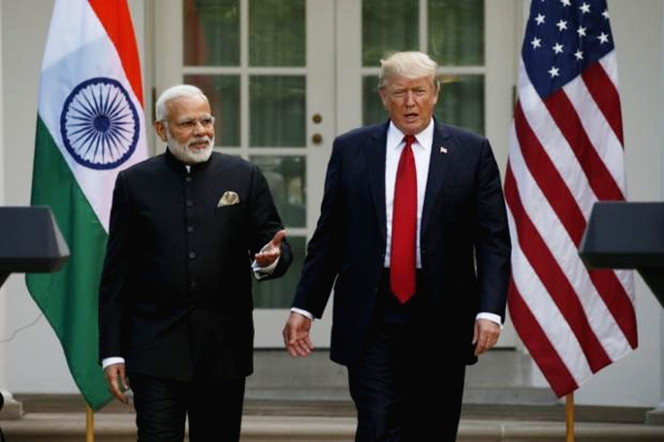 If the meeting between Narendra Modi and Donald Trump comes through, it will be their third in the space of less than a year. Photo: Reuters