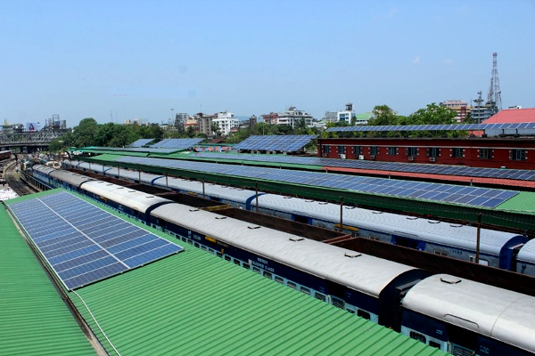 indian railway solar project