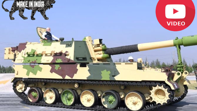 PM Narendra Modi inaugurates L&T's Hazira gun factory; takes ride on board home-made K9 Vajra vehicle: Video