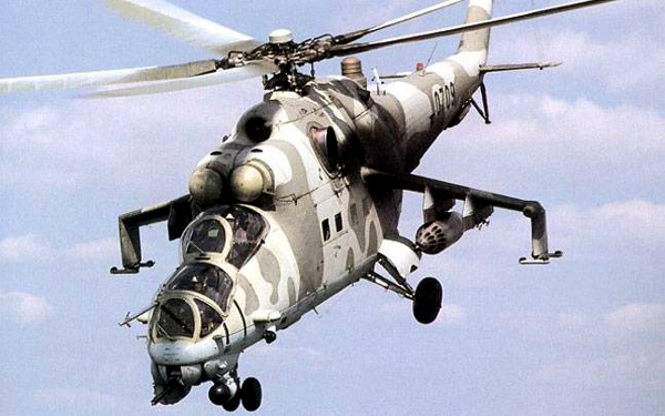 Russian-made Mi-25 attack helicopters. (Photo:kamov.com)