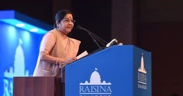 India’s Act East and Think West policies have broadened the neighbourhood: Sushma Swaraj