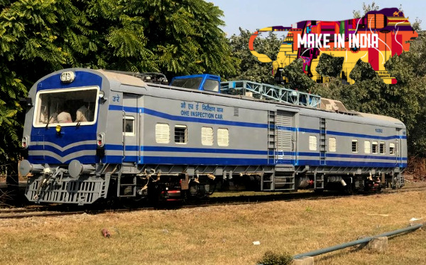 For the very first time in the history of Diesel-Loco Modernisation Works (DMW) Patiala, located in Punjab, an 8 Wheeler Underslung Diesel Electric Tower Car has been manufactured.