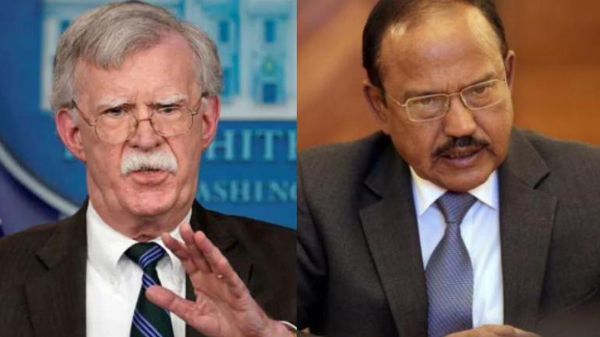 America supports India's right to self-defence: US NSA Bolton to Ajit Doval