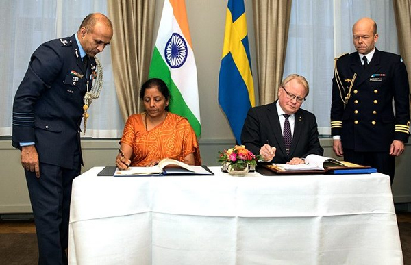 India signs defence pacts with Germany and Sweden