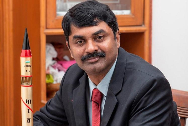 Defence Research and Development Organisation (DRDO) Chairman G. Satheesh Reddy is the joint winner of the 2019 Missile Systems Award