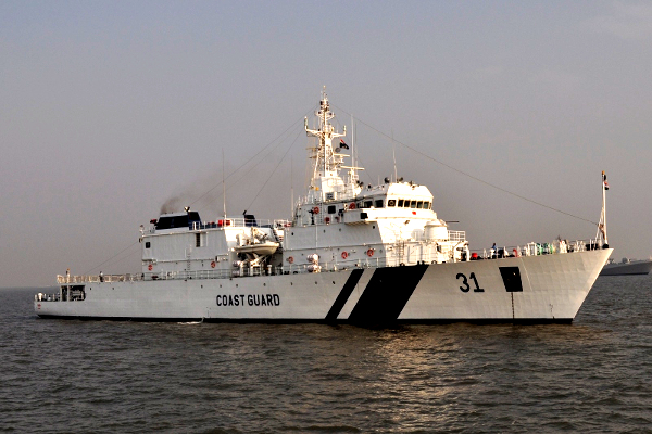 Indian Coast Guard ship INS Vijit visits Indonesian port of Sabang