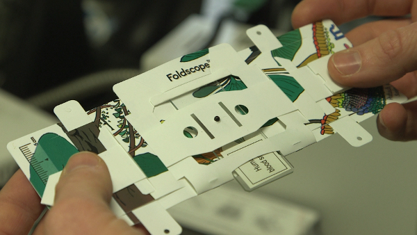 The cheap portable ‘Foldscope’, created by an Indian scientist, is being promoted by the central government