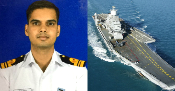 Naval officer dies firefighting on Indian aircraft carrier