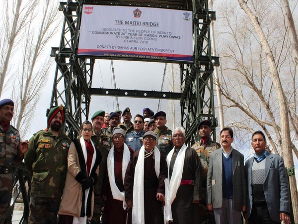 Maitri Bridge over Indus in Leh opened to public