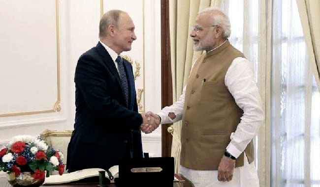 Russia honours PM Narendra Modi with ‘Order of Saint Andrew the Apostle’, its highest state decoration