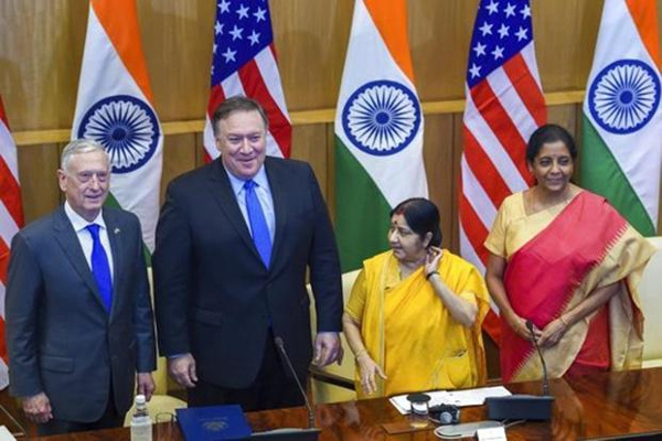 India, US officials to meet for laying groundwork for '2+2' dialogue with China on agenda