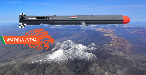 Sub-sonic cruise missile 'Nirbhay' successfully test-fired