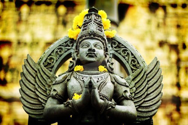 Garuda of Vishnu -Sculpture- Leadership lessons from Vishnu