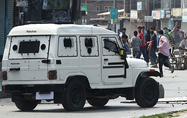 In Kashmir, these Israeli armour plated Rakshaks are a cop’s best friend