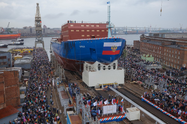 nuclear-powered arctic icebreaker ‘Ural’