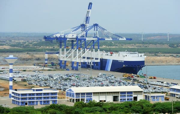 Sri Lanka signs port deal with India, Japan