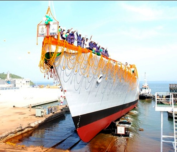 GSL Launches 2nd Indigenous Coast Guard Offshore Patrol Vessel