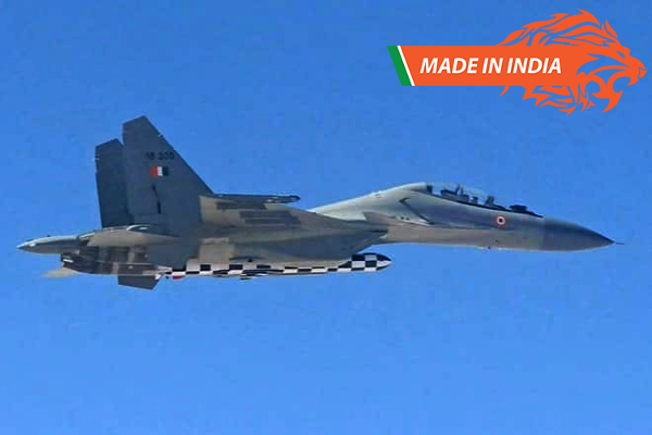 IAF Fires BrahMos Ballistic Missile from Sukhoi-30 MkI Aircraft; Successfully Hits Target