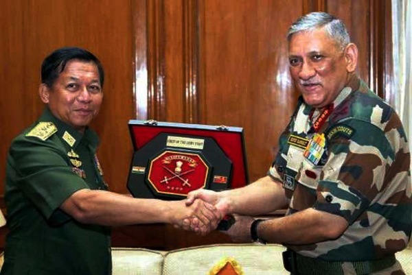 Myanmar and India becoming brothers in arms