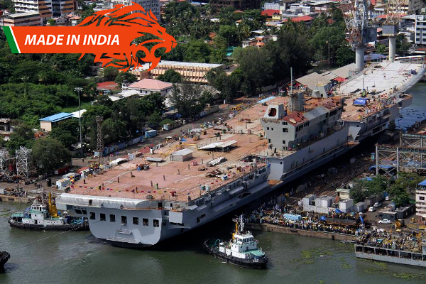 Indigenous Aircraft Carrier Vikrant to be delivered to Navy by February 2021