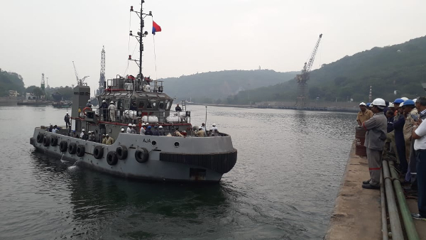 HSL delivers ‘Avtar’ tug to Navy