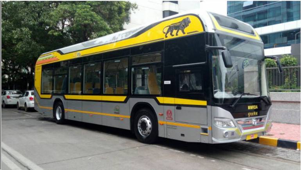 Big push for electric mobility: 5645 electric buses in 65 Indian cities