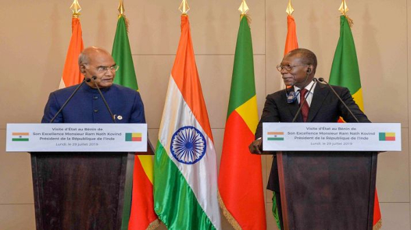 India offers $100 mn line of credit to Benin during President Ram Nath Kovind's visit