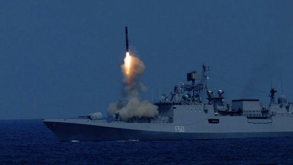 Indian Navy Receives First Delivery Of BrahMos Missile To Be Fitted On Advanced Talwar Class Frigates