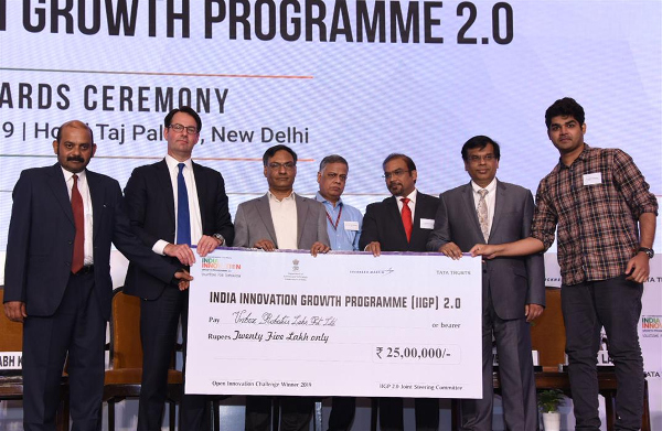 Promising tech startups get grants worth Rupees 6 crore