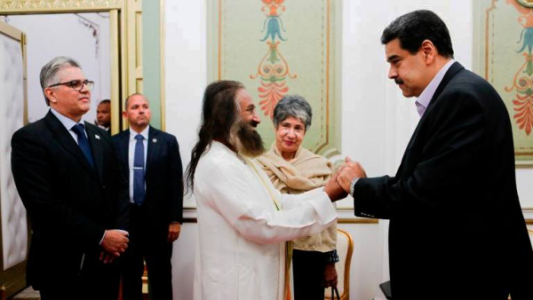 Sri Sri Ravi Shankar is new ‘peacemaker’ of Venezuela: 6 times spiritual guru brokered peace