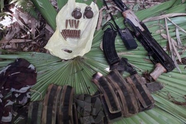 Two suspected hideouts of NSCN (I-M) destroyed in Nagaland, huge cache of arms recovered