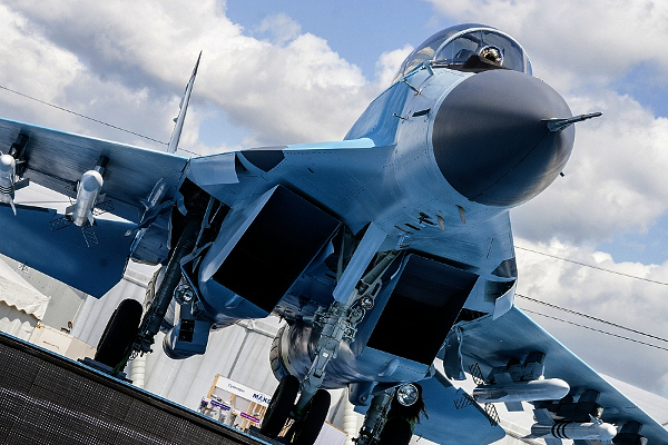 IAF pilots test fly MiG 35 at Russian air show