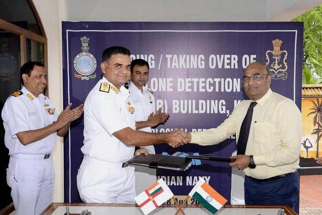 IMD hands over Kochi CDR building to Indian Navy