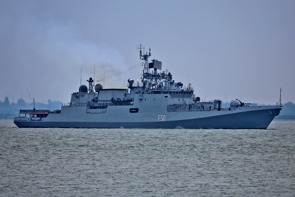 INS Tarkash makes a port call at Cadiz in Spain for three days visit