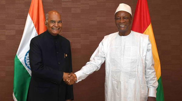 India offers $ 170 million line of credit to Guinea during Prez Kovind's visit