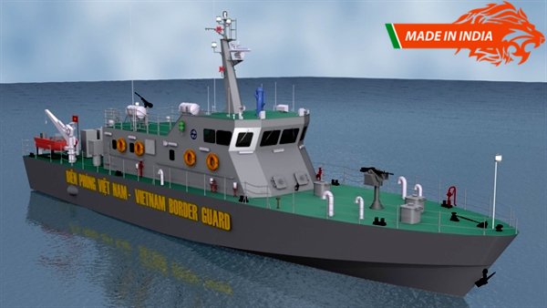 Indian shipyard to build patrol ships for Việt Nam's border guard