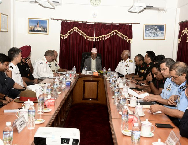 India's NDC delegation visits Nepal to discuss warfare strategy