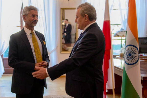 S Jaishankar Holds Talks With His Polish Counterpart After Visiting Russia