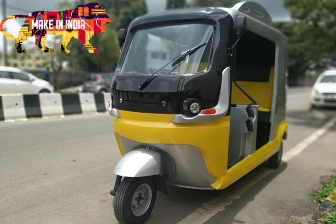 Shado Group unveils Erick instant-charging electric three-wheeler