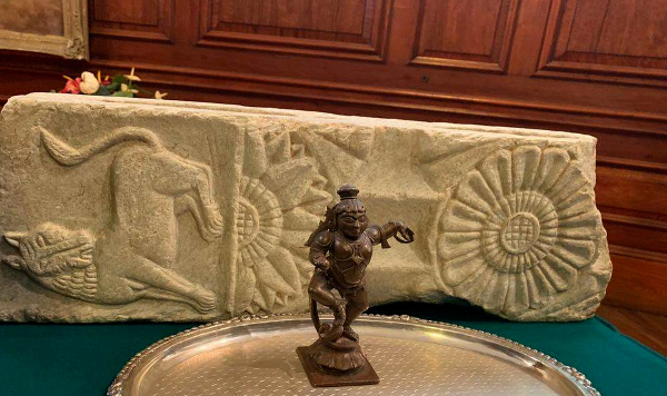 Two Stolen Artefacts Repatriated to India on Independence Day in UK