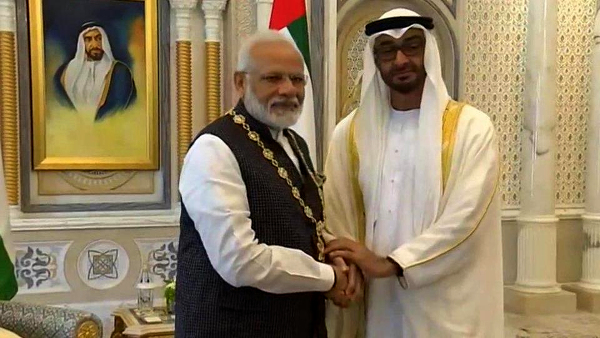 Prime Minister Narendra Modi was honoured with the 'Order of Zayed', the UAE's highest civilian award