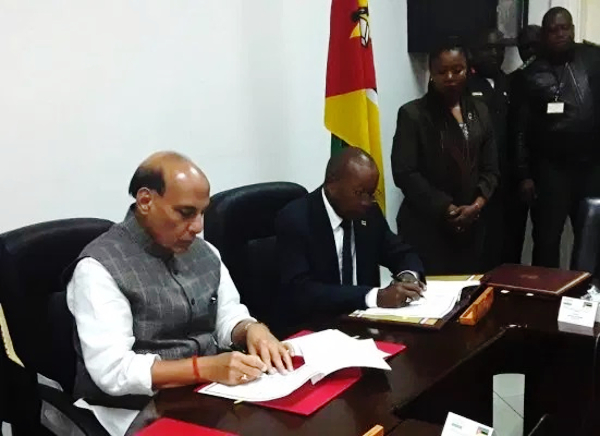 India and Mozambique sign two MoUs to further strengthen Defence Co-Operation