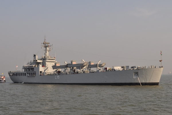 INS Kesari and HTMS Kraburi participating in Indo-Thai CORPAT