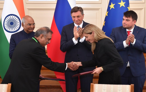 India, Slovenia sign seven MoUs to boost bilateral ties