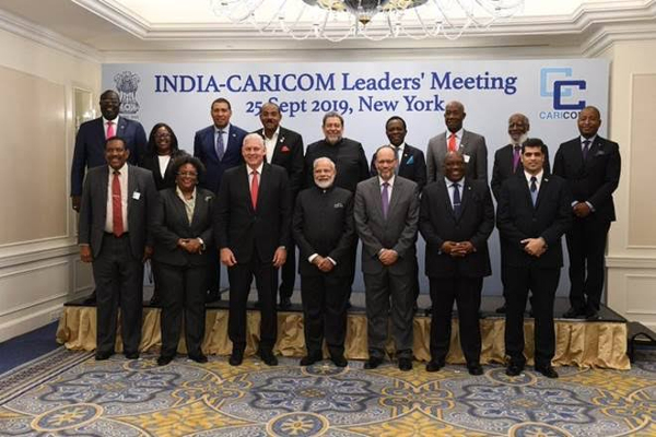 India announces $ 14 million grant for Caribbean Island states; to support capacity building