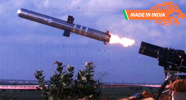 India successfully test fires Man Portable Anti-Tank Guided Missile system